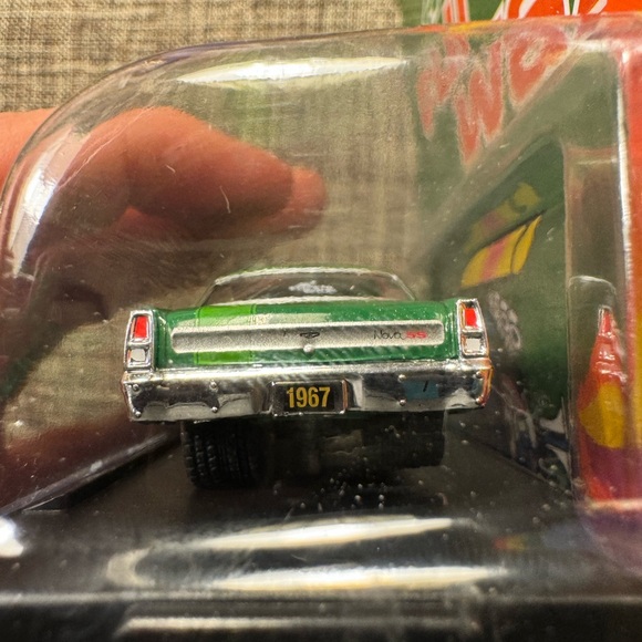 699-M2 Machines 1967 Chevrolet Nova S72 Turtle Wax New In Unopened Box Age 8+ - Picture 5 of 8